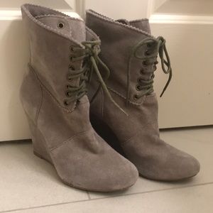 Betsy Johnson Wedged Booties